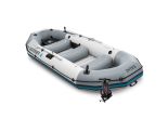 Intex Mariner 4 Set | Vier-Personen-Schlauchboot mit hartem Boden