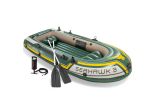 Intex Seahawk 3 Set | Drei-Personen-Schlauchboot mit Paddeln und Pumpe